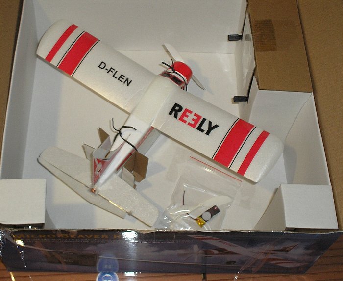 hq9 Flugzeug Modellflugzeug mit Steuerung Reely Micro Beaver RTF 1490800 EAN 4016139094977
