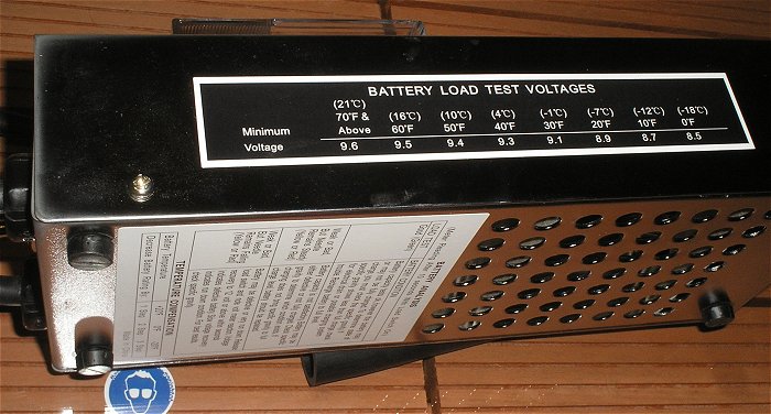 hq3 PKW Auto KFZ Akku Batterie Last Tester 6V 12V Voltcraft BT-1 EAN 4016138519693