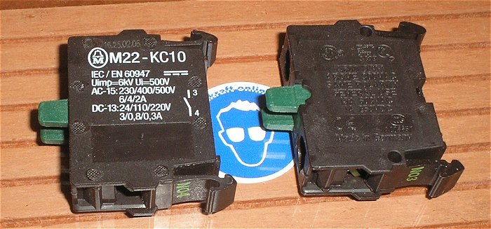 hq1 Bauteile Moeller 6x M22-KC10 1x M22-KC01 2x M22-LEDC-W 12-30V 1x Eaton M22-K10