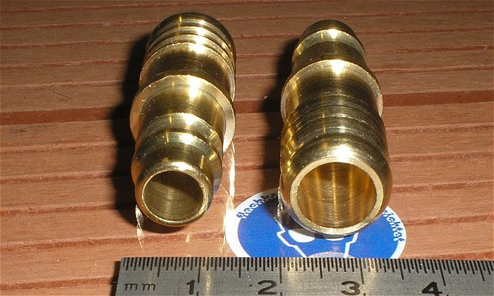 hq2 Druckluft Anschluß Schnell Kupplung und 2x Schlauchadapter Stecker Messing siehe Foto