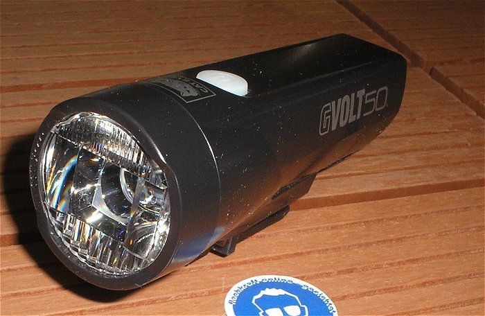 hq1 LED Frontlicht USB STVZO Cateye Cat Eye GVOLT50 HL-EL550G RC EAN 4990173029235