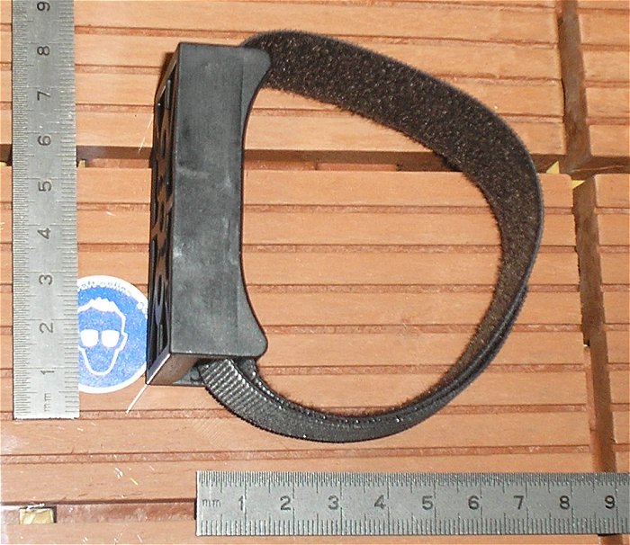 hq5 Klettband Sockel Klettbandsockel schwarz Hebotec KBS KB Conrad 001403851