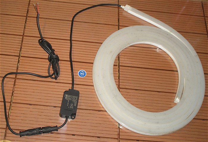 hq ca 4,5m LED Stripe flexibel 24V Volt DC 1563mA 37,5W IP67 Philips IBRS 10461 5600 VB