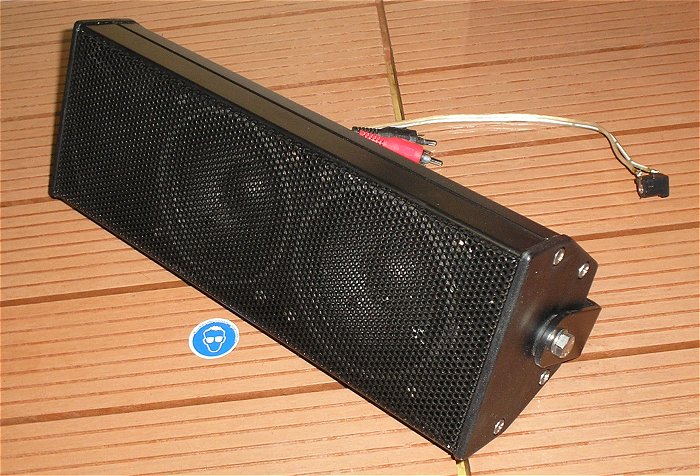 hq1 Lautsprecherbox mit Mini Stereo Verstärker Platinen 5V Volt + Netzteil 2A Ampere