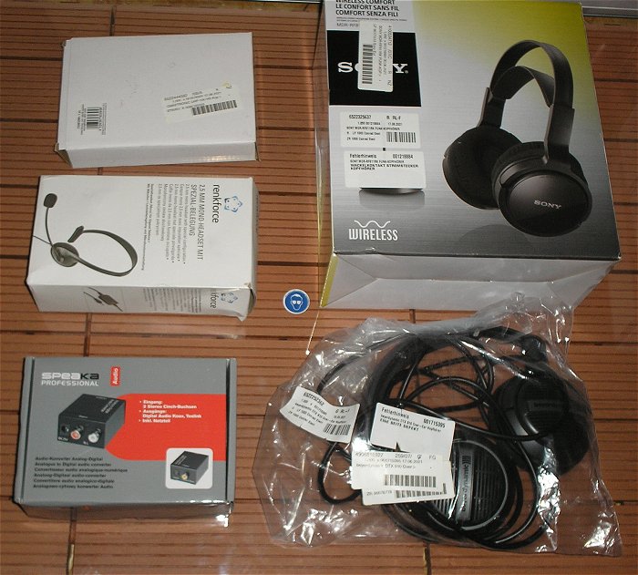 hq Kopfhörer Beyerdynamic DTX 910 Omnitronic UHF-100HS Sony MDR RF811RK EAN 4905524950311