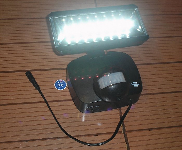 hq5 LED Fluter Scheinwerfer Outdoor Akku für Solar Brennenstuhl SOL 800 DE 3595